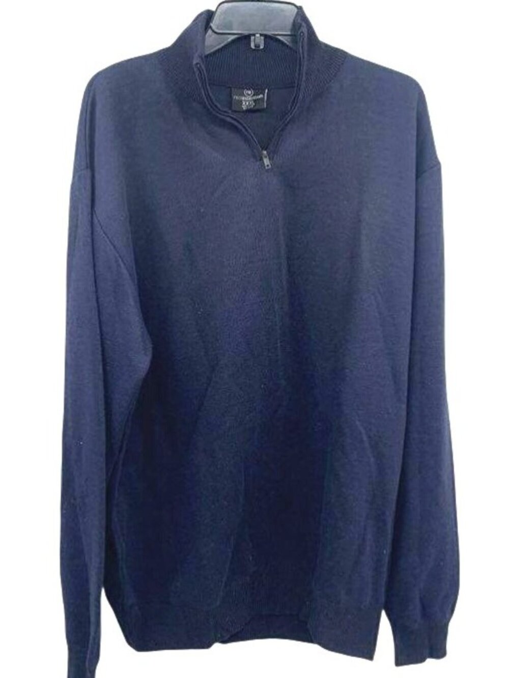 Real Essentials Blue 1/4 Zip Sweater Men's 3XL NWT